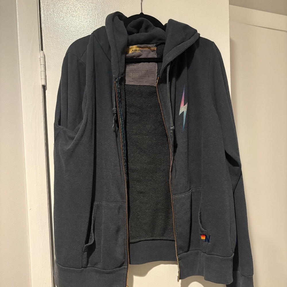 Aviator Nation Women’s zip up hoodie